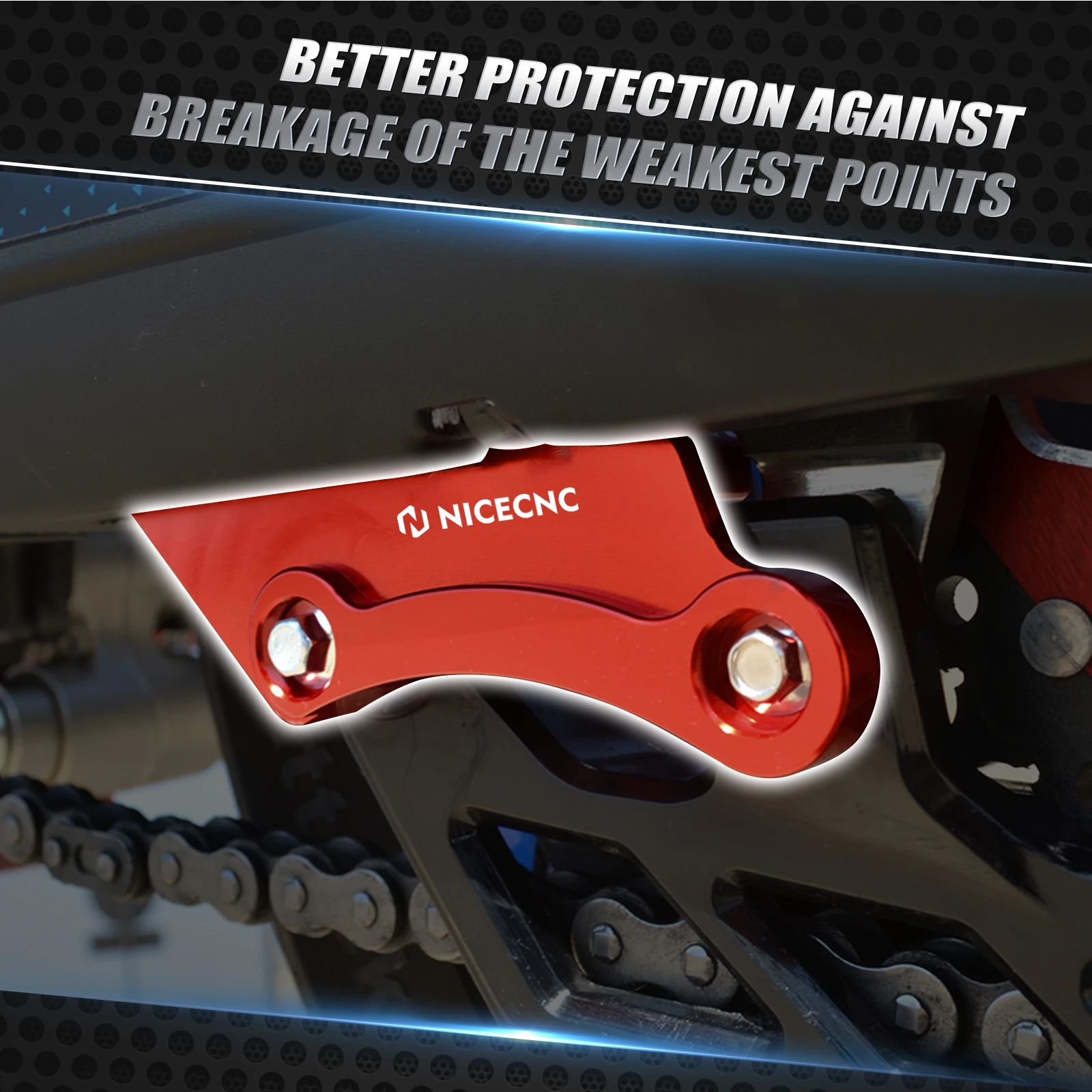 

NICECNC For Beta RR 300 2010-2024 Xtrainer 300 2015-2024 Rear Swingarm Guard RR 125 RR 250 RR 350 RR 390 RR 430 RR 498 RR 500