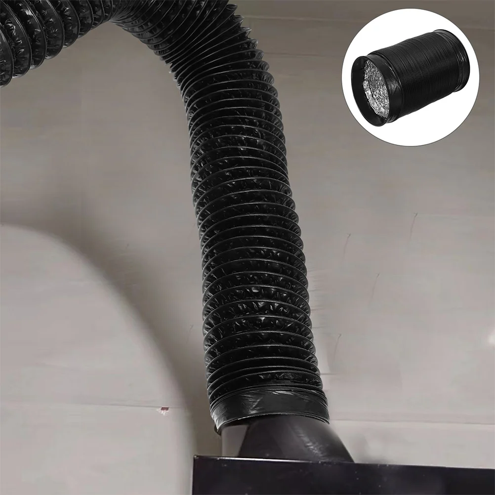 Flexible Aluminum Pipe Dryer Vent Tube Portable Ac Drain Hose Exhaust Replacement Air Conditioner Kit Short Machine