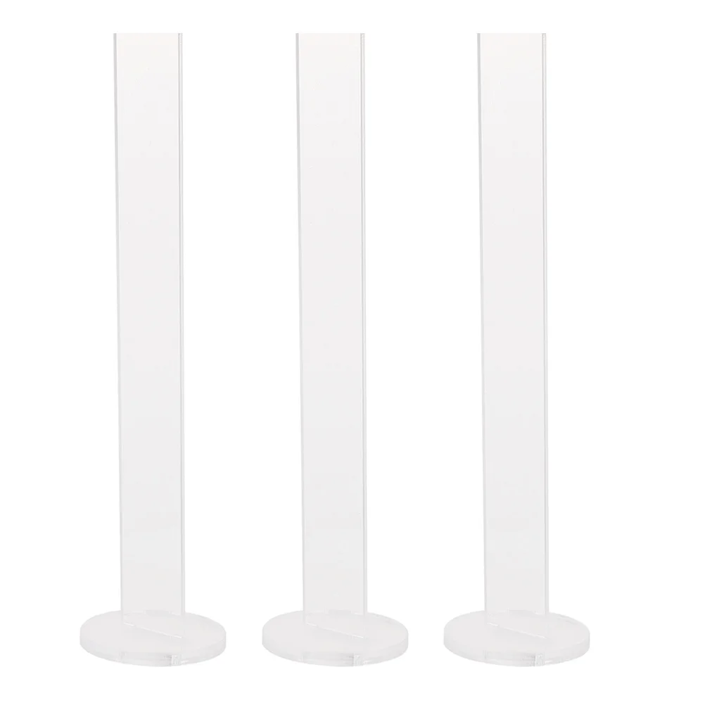 3 قطعة رف شاشة أكريليك منظم تخزين شريط اشي سهل التجميع حامل شريط التغليف الشفاف رفوف أكريليك #2