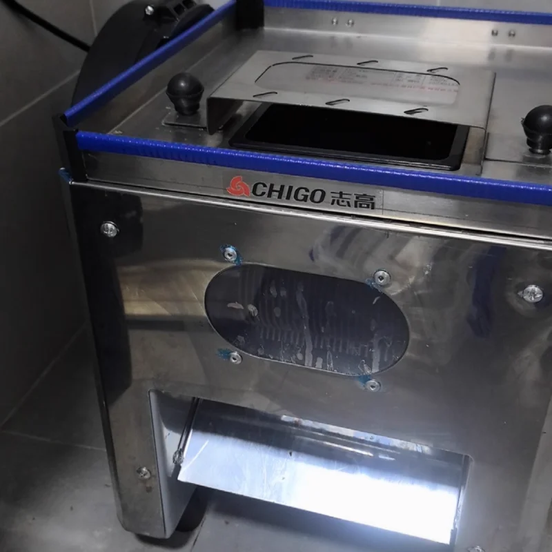Automatic Frozen Meat Slicer Industrial Frozen Meat Cutter for Block Meat Slicing Operations