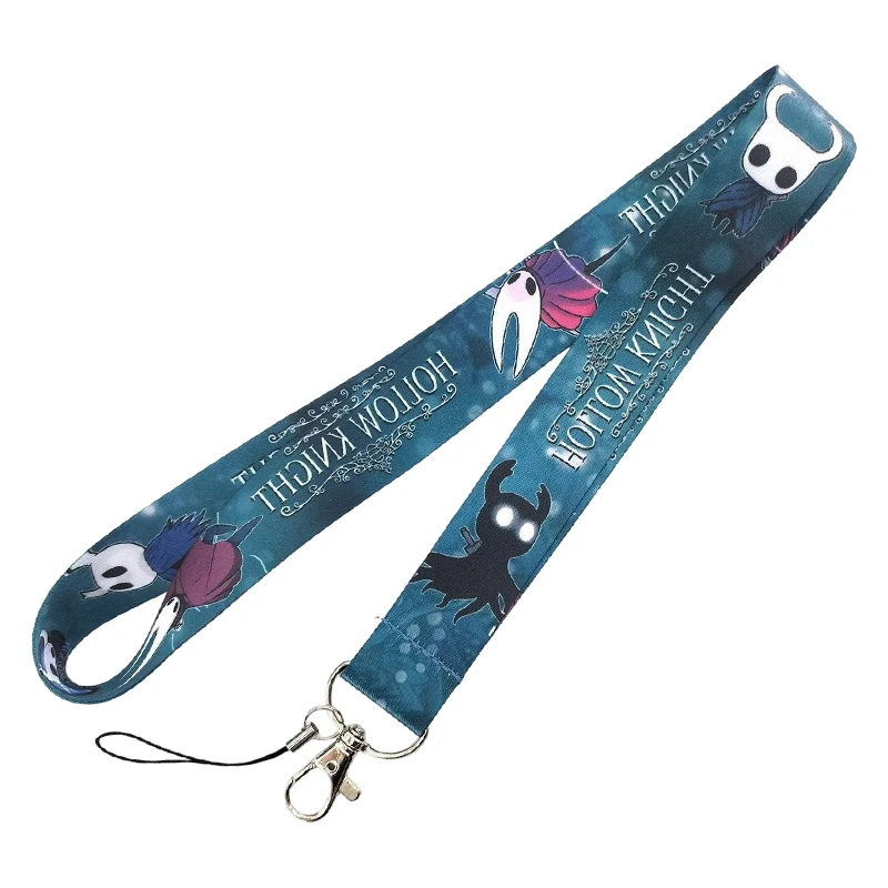 Hohl Ritter Karte Halter Lanyard Für Schlüssel ID Karte Telefon Straps USB Abzeichen Halter Anime Seil Schlüssel Neck Straps Anti-verloren Schlüsselbund