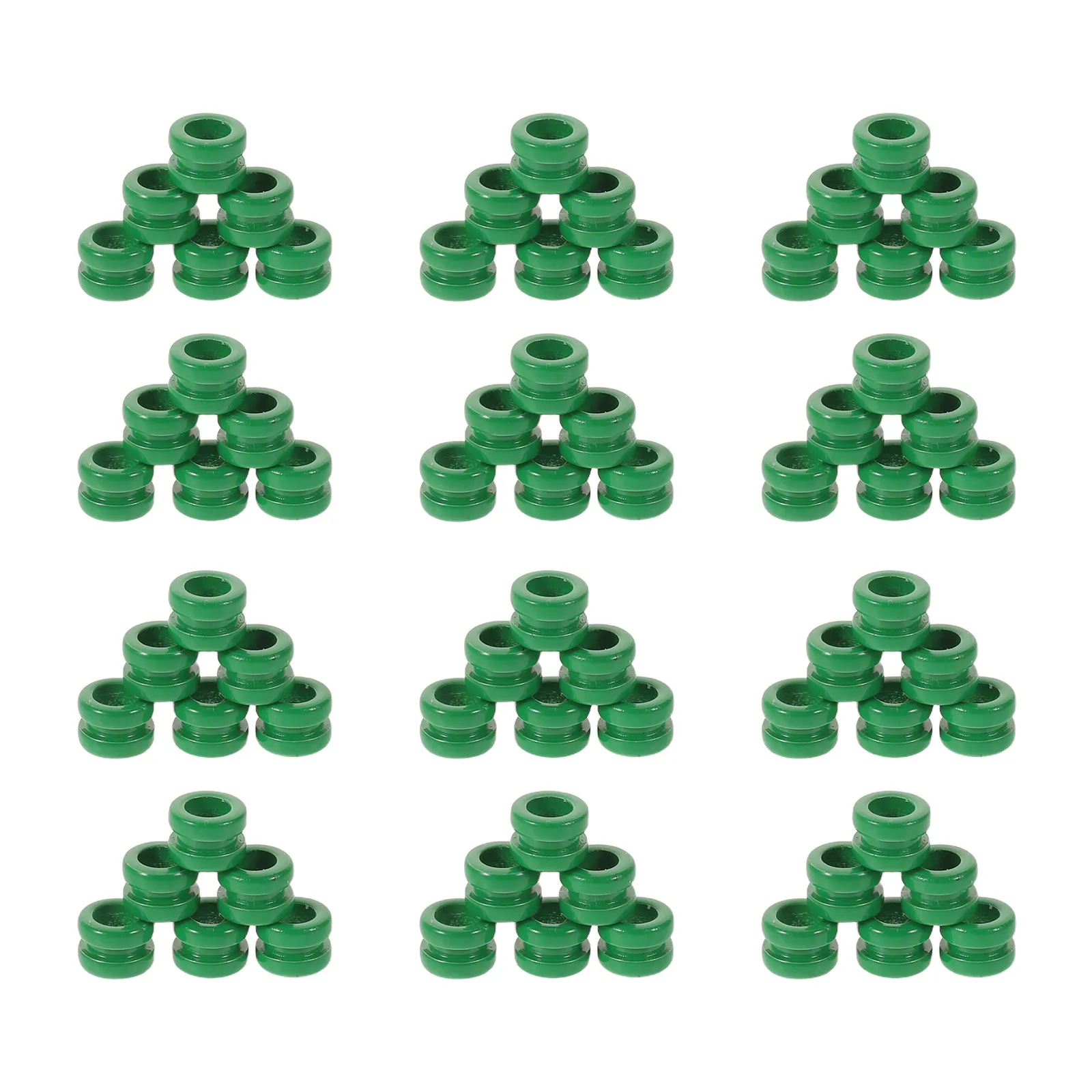 50Pcs Guitar String Beads Metal Acoustic Folk Guitar Bridge Tail Components Replacement Parts for Ukulele Mandolin