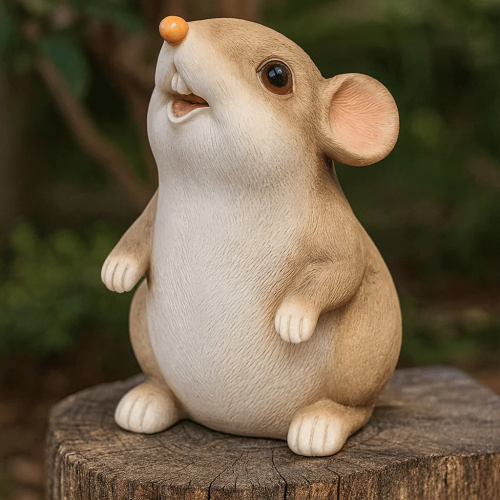 Jaar van de Rat Muis Spaarpot Geldbank Cartoon Dier Sculptuur Muntbesparende Doos Rubber Kinderen Geschenkbesparende Doos Kinderspeelgoed