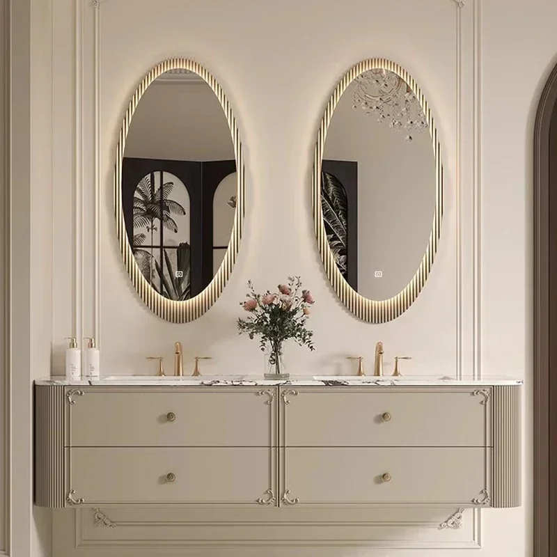 Italian Design Bathroom Vanities Open Storage With Sink Shelves Bathroom Vanities Multifunction Bathroom Fixture Gabinetti LLBC