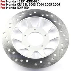 Motorcycle Front Brake disc for Honda 45351-KRE-920 XR125L NXR150 45351KRE920 Motor Accessories