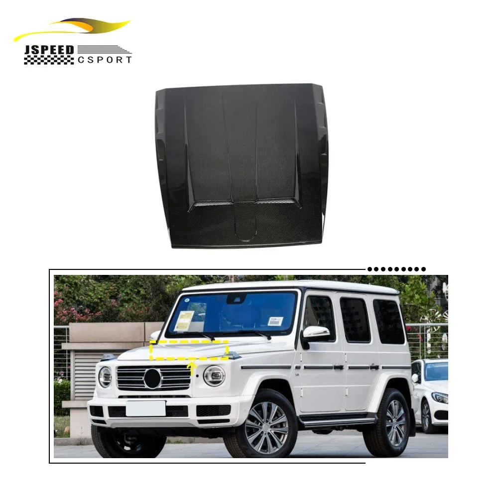 

Suitable for Mercedes-benz G-Class AMG carbon fiber engine hood mudguard air vents 2019