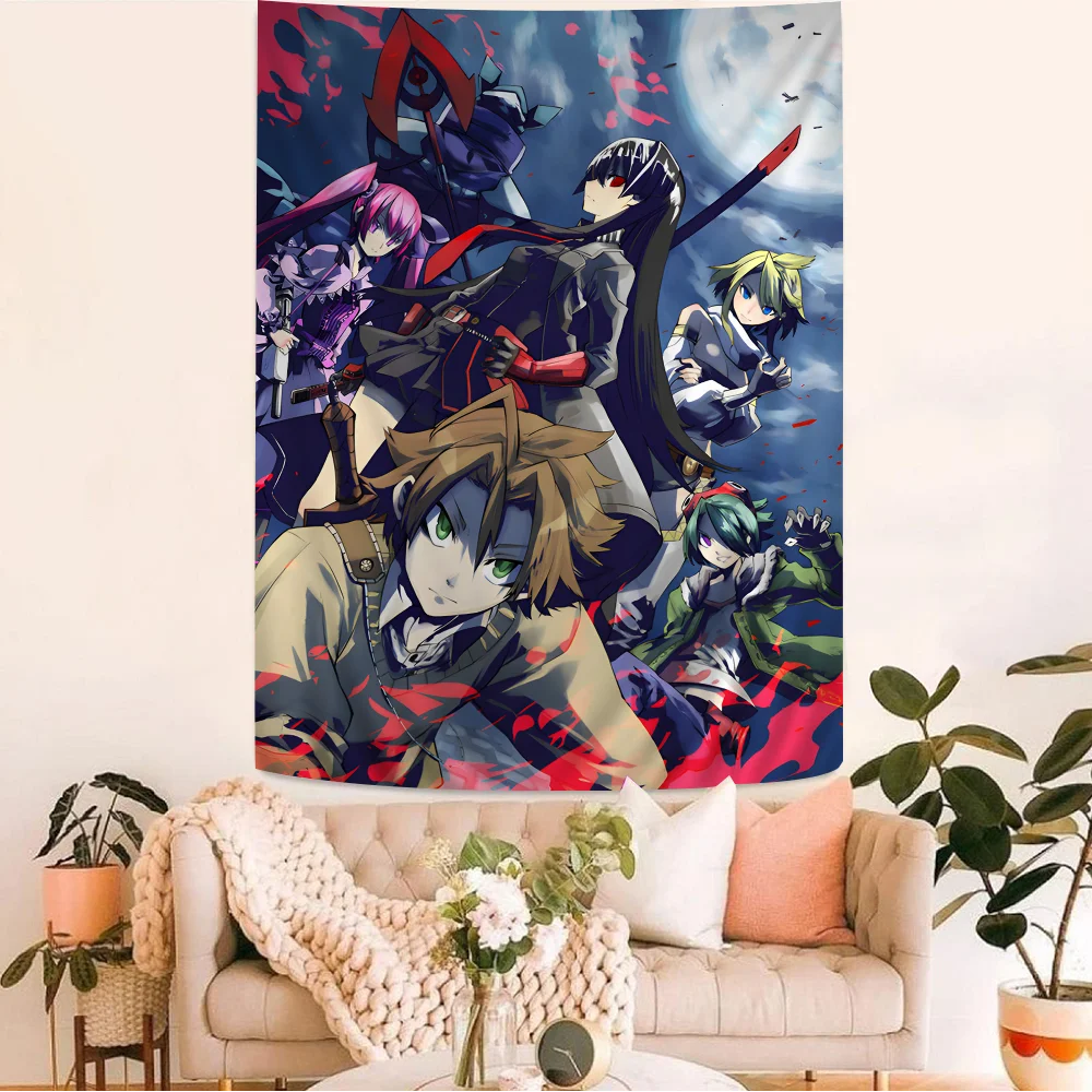 Akame Ga KILL Whitepaper Poster Waterproof Paper Sticker Coffee House Bar Aesthetic Art Wall Painting