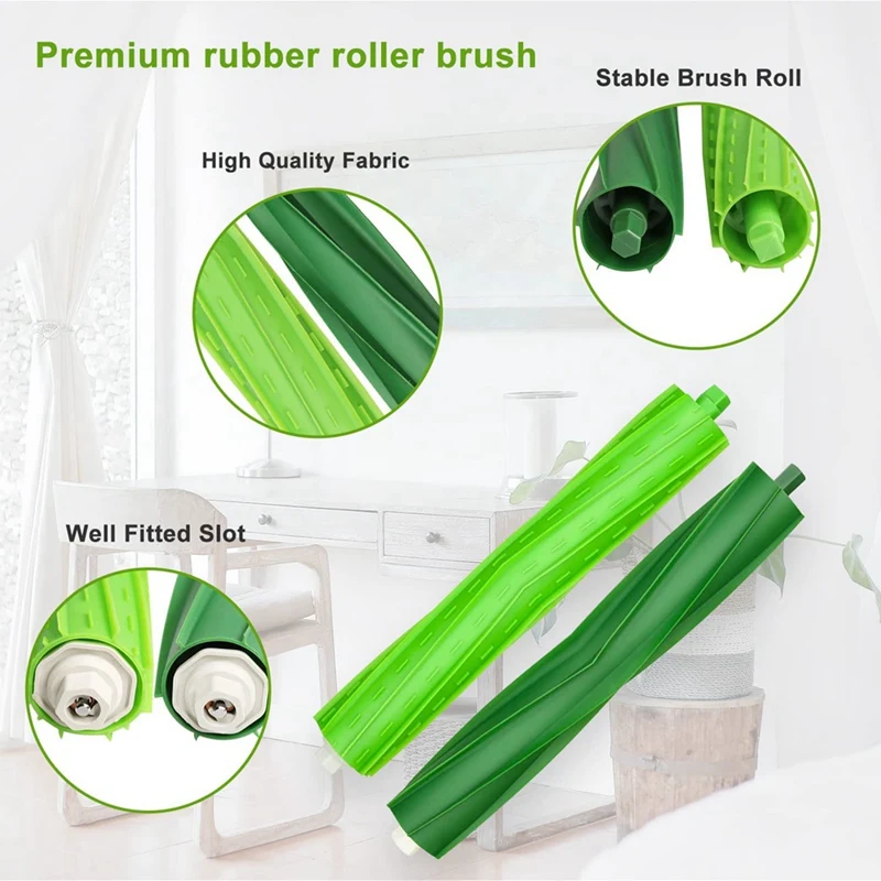 فلاتر بديلة Irobot Roomba ، أجزاء بكرات ، I3 ، Evo J7 Plus ، I8 ، E6 ، E5 ، I4 ، I6 ، I1 ، تجديد الملحقات