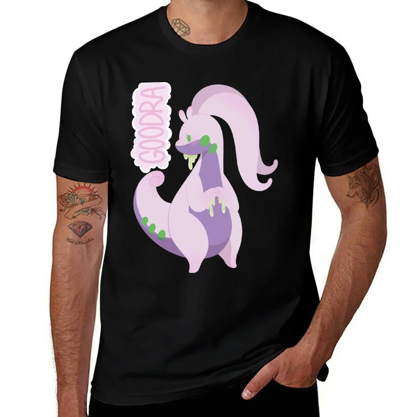 

tshirt t cotton shirt anime man t Goodra man for T-Shirt shirts designer