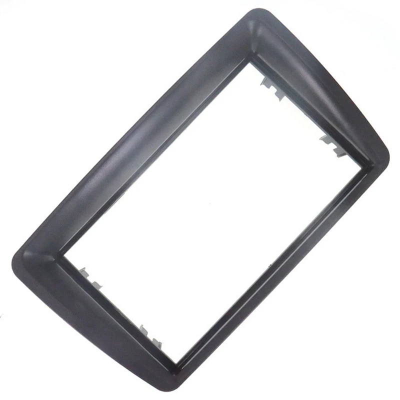 Painel Traço Mount Kit Guarnição Instalação, Fascia para FIAT Panda 2003-2012, rádio estéreo, quadro, placa, moldura, 2 Din