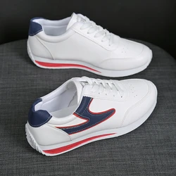 Women Casual Shoes with Thick Bottom 2024 New Style for Spring and Autumn Women Sneakers Couple Sports Casual Skate White Shoes