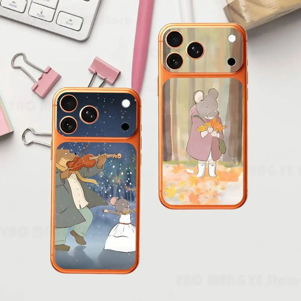 

Ernest Celestine Comics For IPhone 17 Pro ProMax Full Back Cover Decal Wrap Skin Rear Protective Sticker Film
