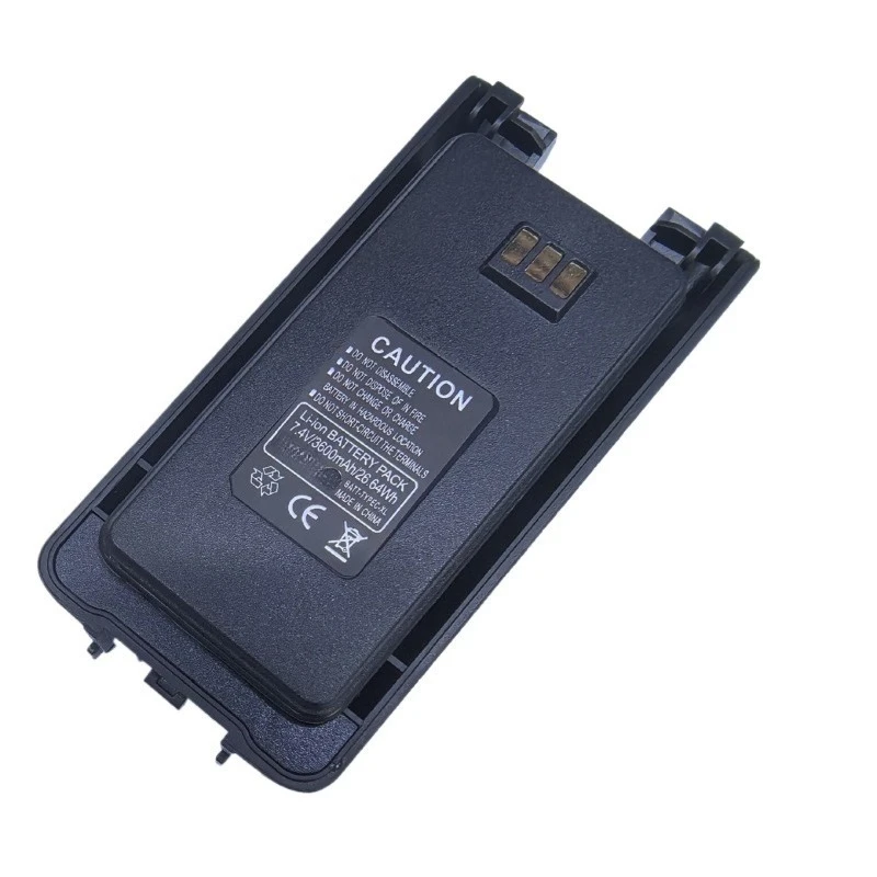 Baterías de walkie talkie de 3600mAh para batería TYT Teitong MD UV-390PLUS con puerto de carga tipo C