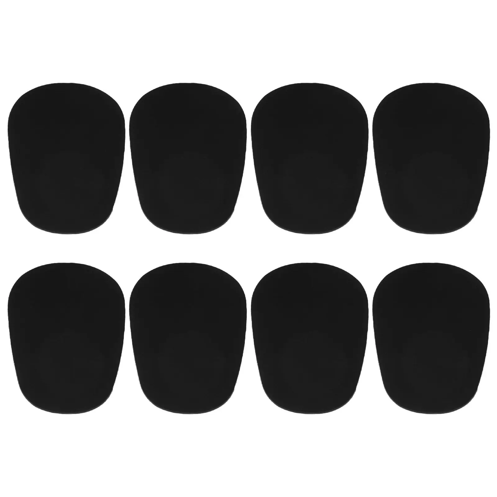 8Pcs Sax Mouthpiece Cushion Silicone Pads Easy Install Saxophone Patch Comfortable Sound Boosting Saxophone Supply