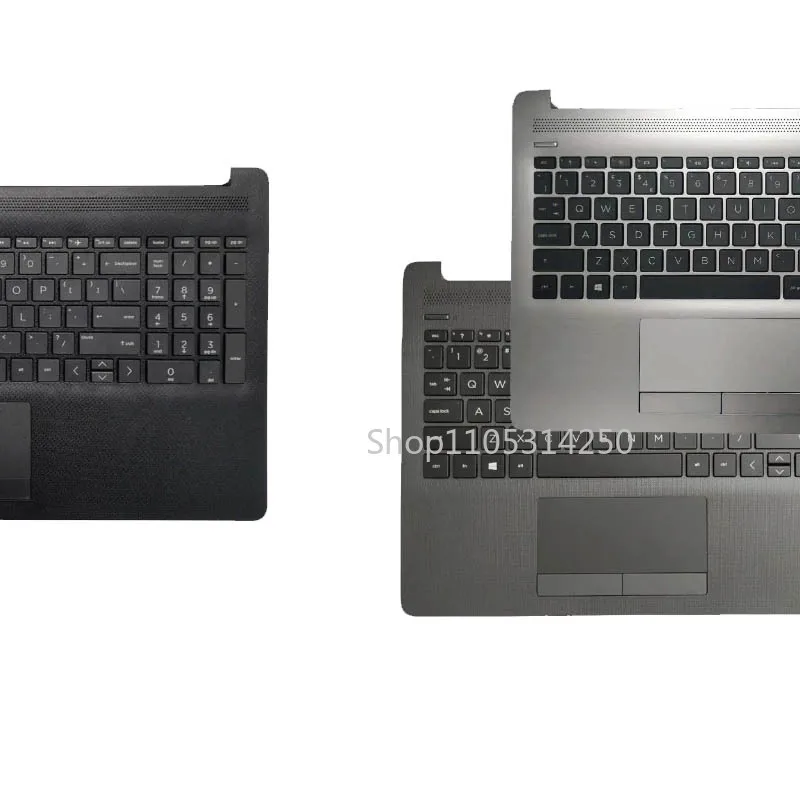 US/Spanish/Russian/Latin Keyboard For HP 15-DA 15-DB 15T-DA 15T-DB 250 255 G7 TPN-C135 136 With Palmrest Upper Cover Touchpad