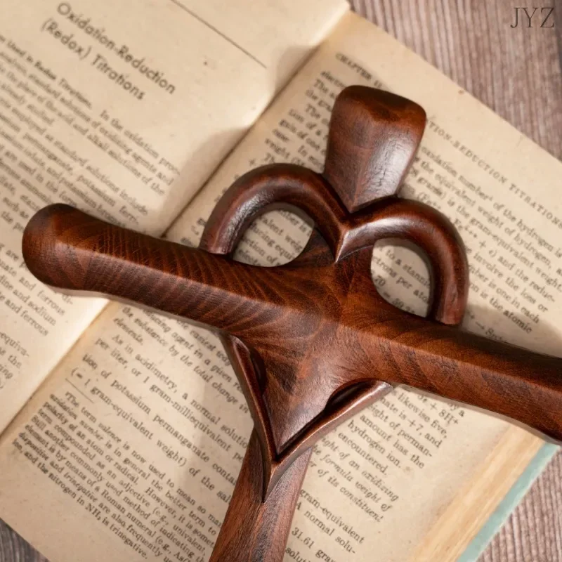 

Faith Heart Shape Love Wooden Cross Interior Wall Hanging Decor