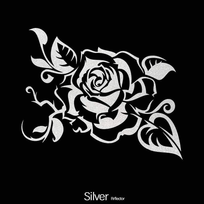 الجمال زهرة سيارة ملصق غطاء الخدوش الكرتون نافذة ملصق مائي للدراجات النارية Vw Bmw E46 فورد فوكس