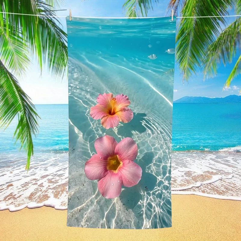 Compact Beach Towel Microfiber Quick Dry Sand Free Oversized Lightweight Travel Swim Pool Camping Gym Yoga Trendy Gift For Him