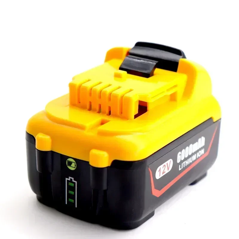 SU DCB120 6.0Ah 10.8V 12Volt Max Lithium Ion Battery Replacement for DeWalt DCB123 DCB127 DCB124 DCB121 3Ah Rechargeable Batteri