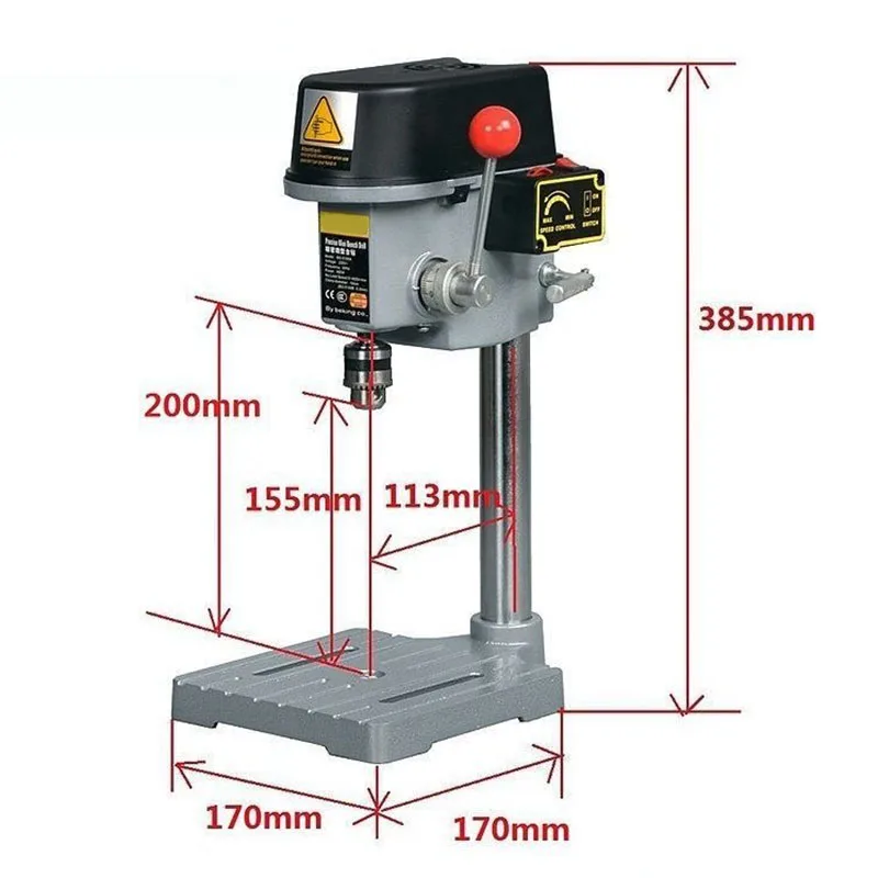 BG -5158 Series Micro Drilling Machine Bench Drilling Machine Household Circuit Board Drilling Equipment