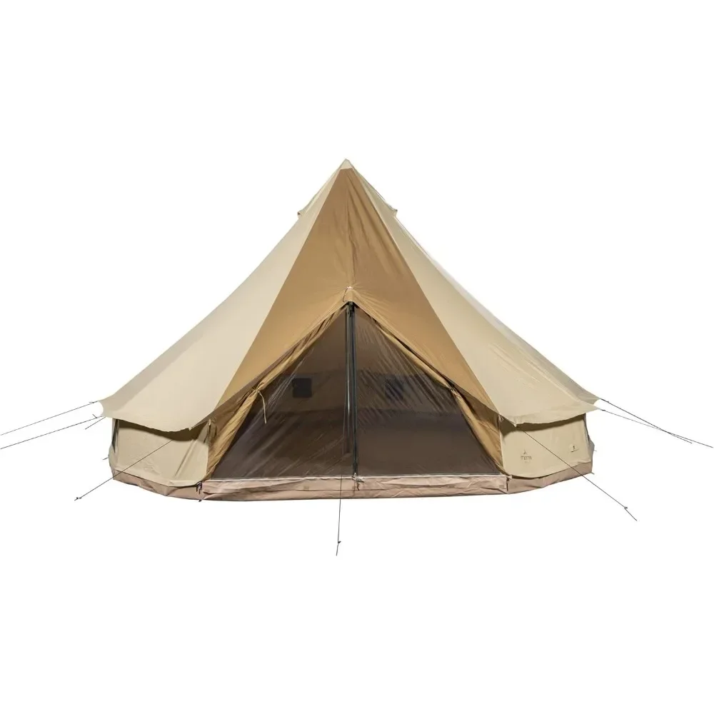 

TETON Sports Canvas Tents, Tent for Family Camping in All Seasons, The Right Shelter for Your Base Camp, Waterproof Garage Tent