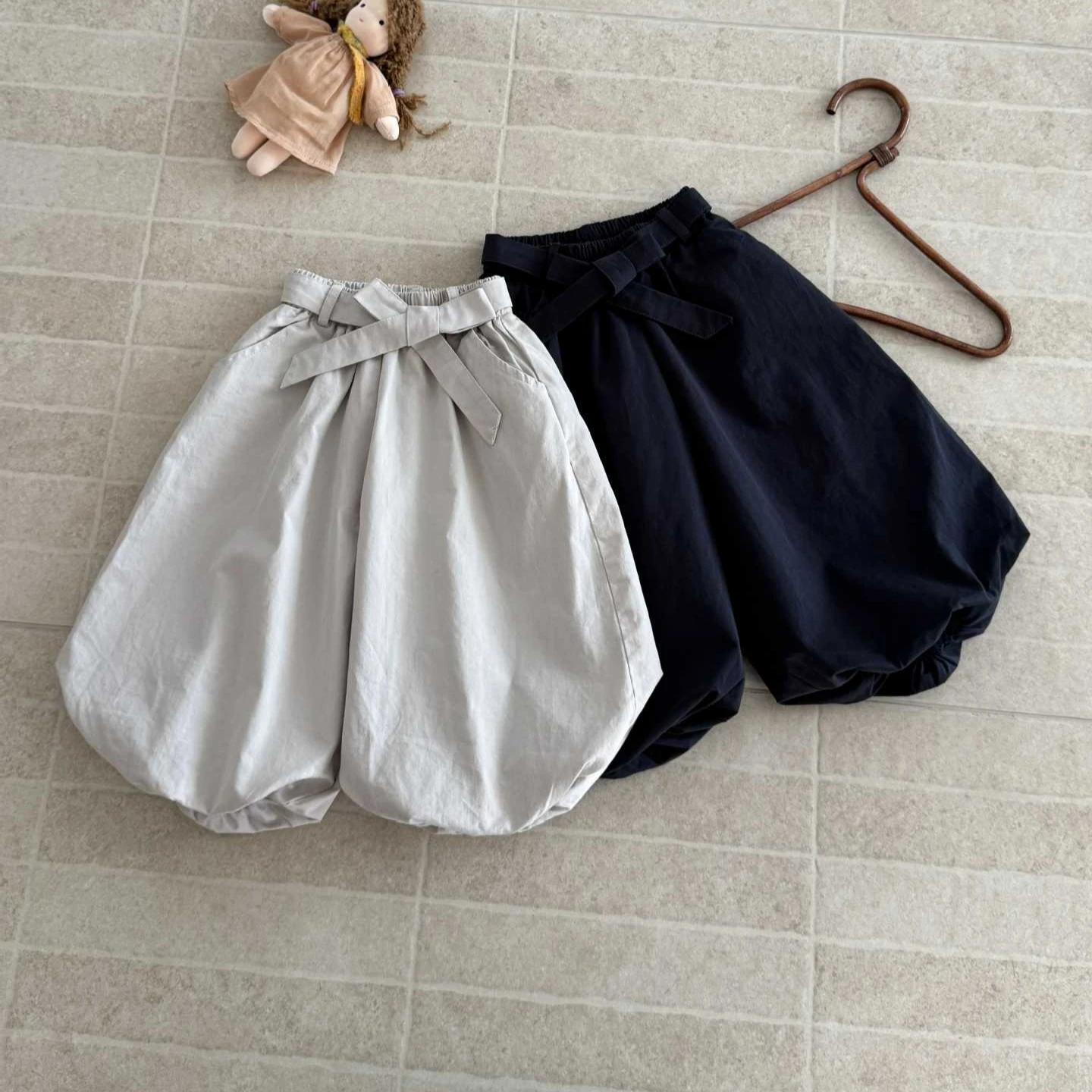 Girls Pants 2026 Autumn and Winter New Children's Clothing Korean Style Girl Baby Foreign Design Sense Cotton Bloomers