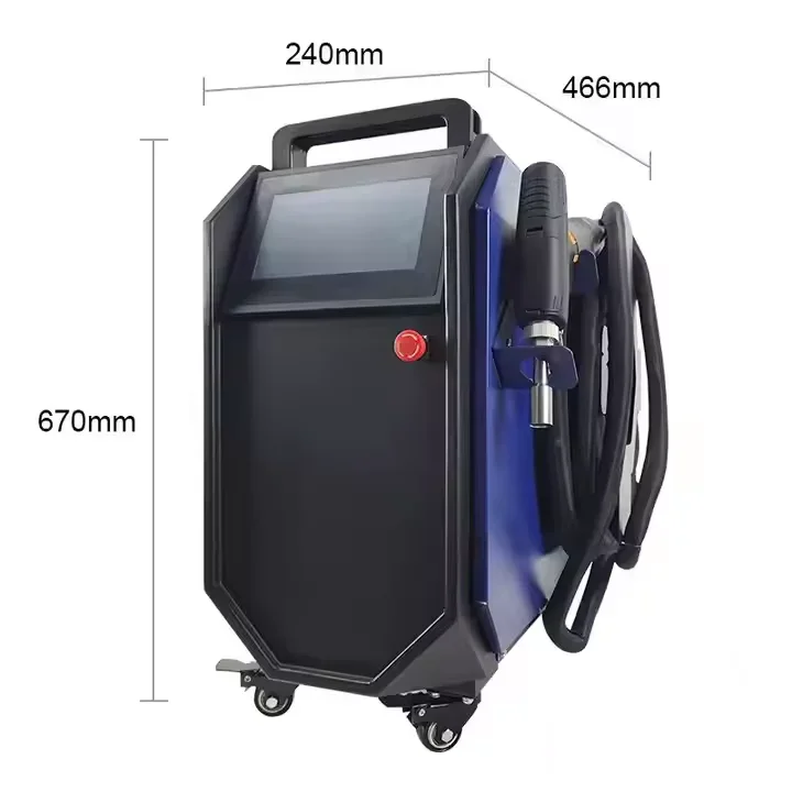 Applicable to 4-in-1 700W/1500W/2000W Handheld Fiber Laser Welder Machine Air Cooling Easy to Operate 2-Year Warranty