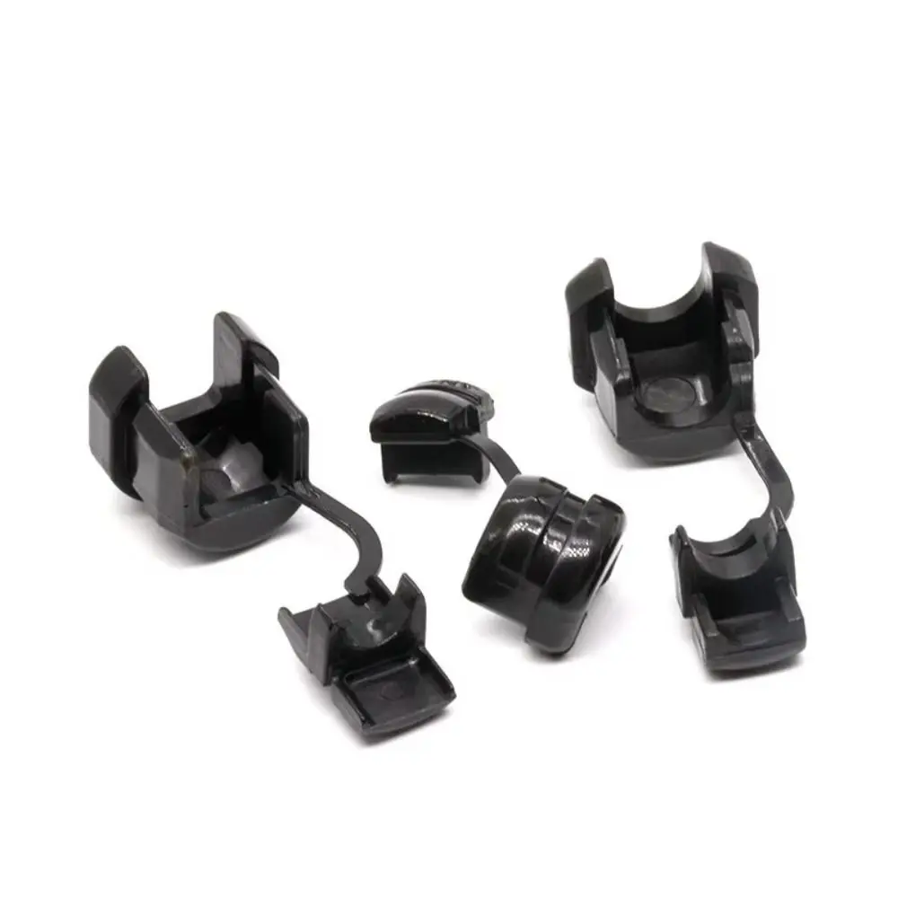 100pcs Plastic Nylon Power Cord Buckle Cable Ties Strap Clamp Protection Wire Sleeve Wear-resistant Self-locking
