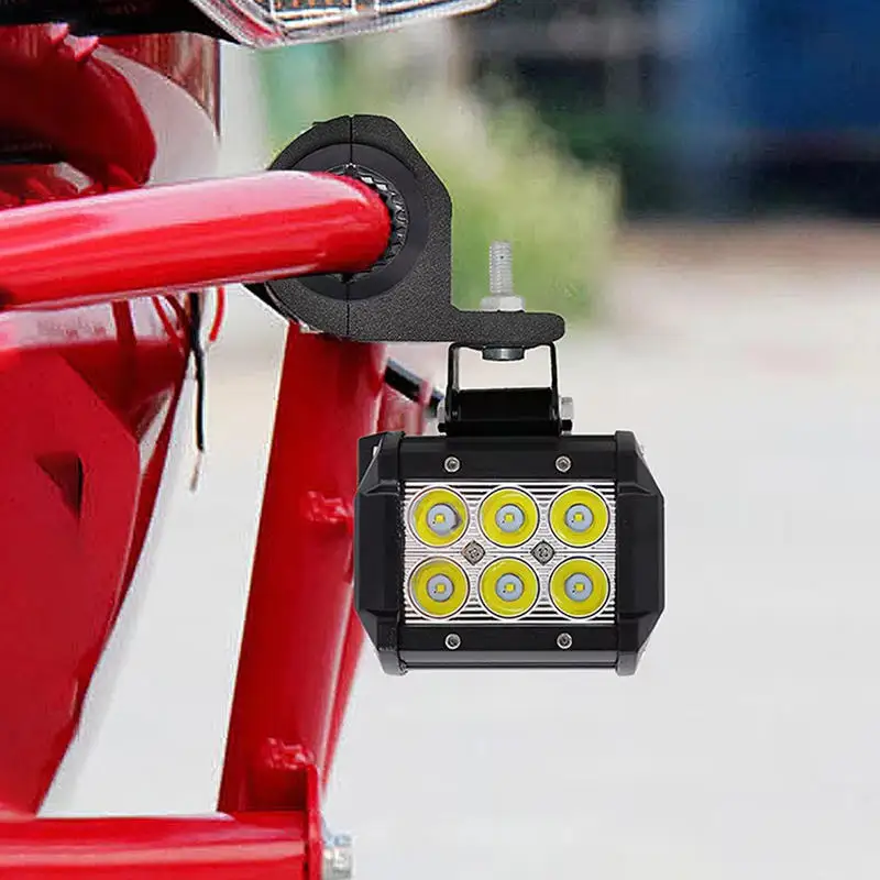 

Motorcycle LED Headlight Clamps Brackets Tube Clamp Mount Kit Or Fog For Motorcycle Spotlights Light Mount Motorbike Accessories