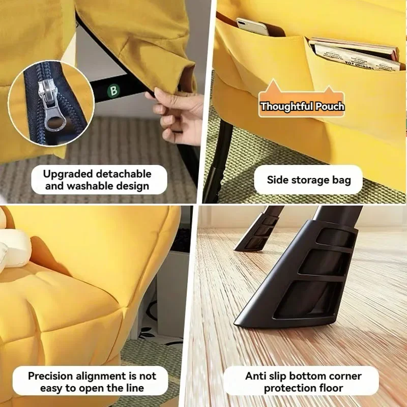 게으른 소파, 싱글 의자, 대학 기숙사 컴퓨터 의자, 편안한 발코니, 작은 소파, 부드러운 침실 등받이, 라운지 의자