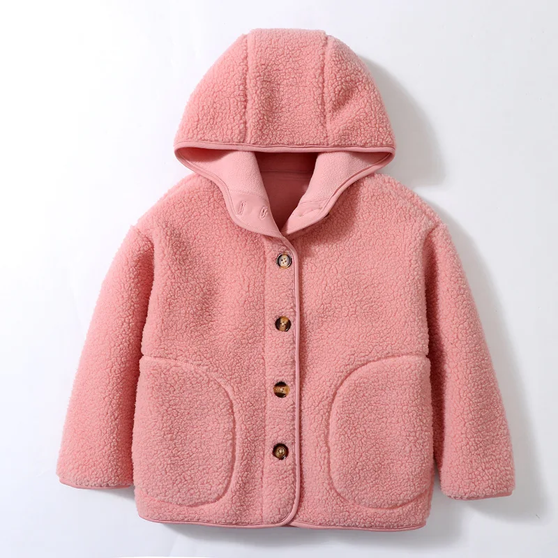 OupillSmile-Veste Coupe-Vent Épaisse à Capuche pour Enfant Garçon et Fille, Vêtements Chauds d'Hiver pour Adolescents de 4 à 16 Ans