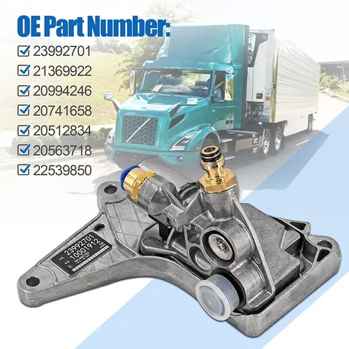 Imagen 2 del producto 21369922 Válvula de aire de freno de motor compatible con camión Mack y Volvo 12VDC 23992701 20994246 20741658 22539850