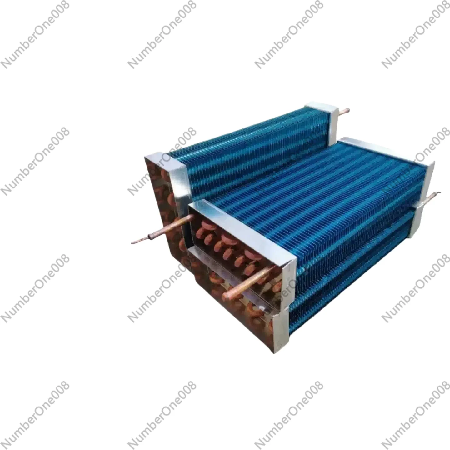 420*310*90mm Refrigeration Evaporator Refrigerator Freezer Refrigerator Condenser Copper Tube Aluminum Fin Efficient Radiator