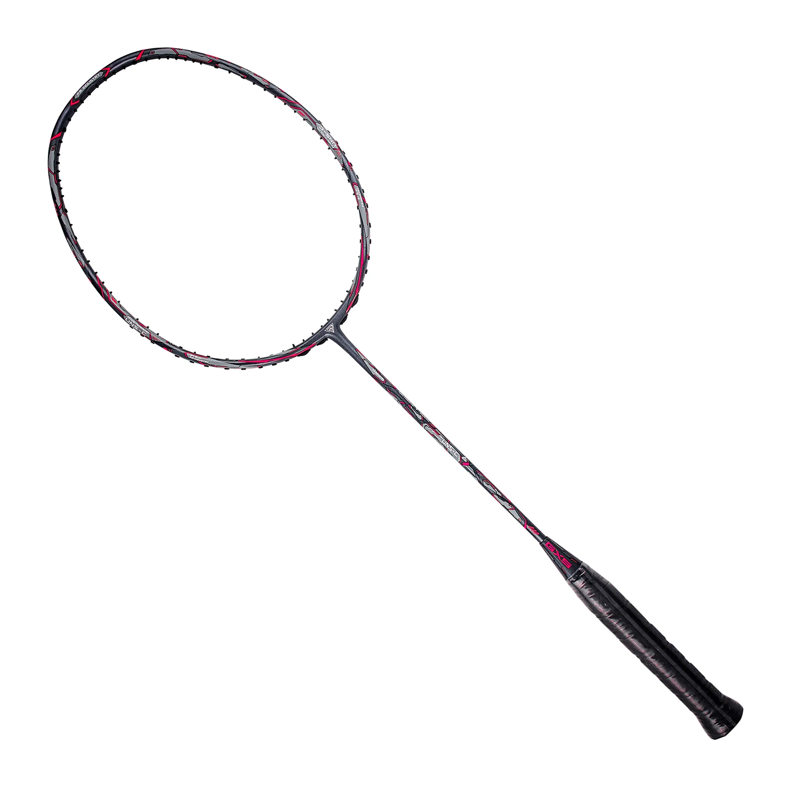 

All-carbon badminton racket, double racket, 5U carbon one-piece beginner training competition-level universal racket.