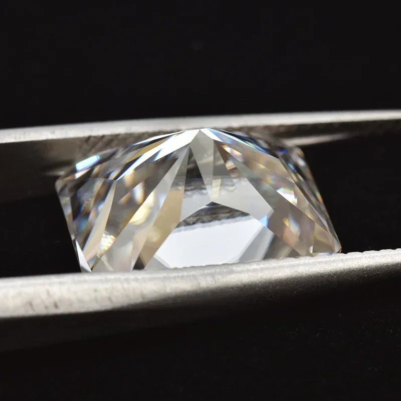 مويسانيتي حجر مشع قطع 0.5ct إلى 5ct D اللون VVS1 مختبر نمت الأحجار الكريمة مواد صنع المجوهرات المتقدمة مع شهادة GRA