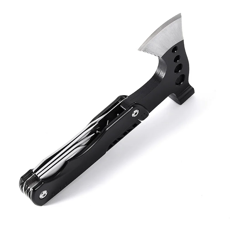 1Pc All-in-One Multi-Tool Hammer Adjustable Wrench & Pry Bar High-Hardness for Car Repair Outdoor Construction Woodworking
