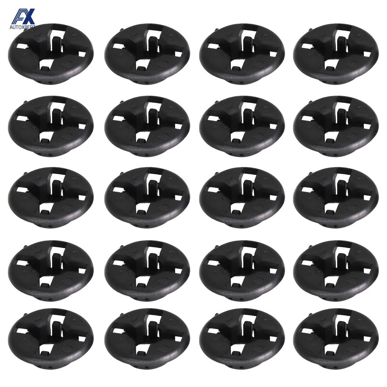 20Pcs Car Clips Hood Support Rod Grommets Fasteners Auto Rivets Plactic Retainer 9008048064 For Toyota Corolla Matrix Tacoma