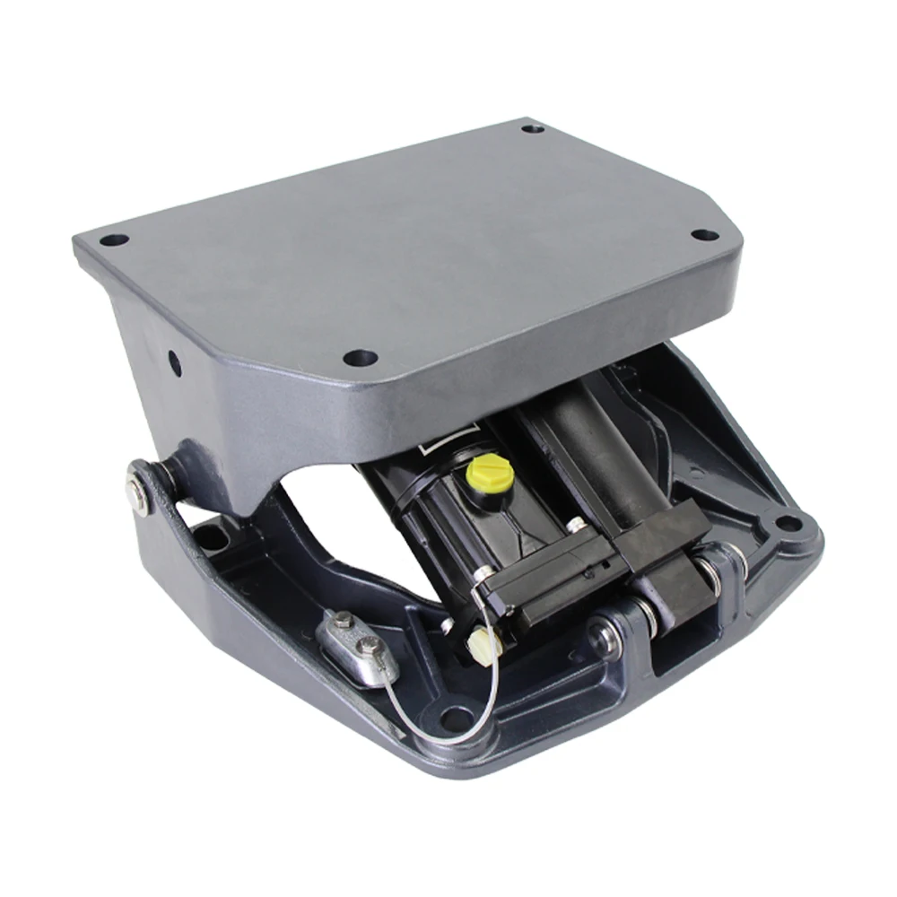 Winibo Aluminum Electric Hydraulic Jack Plate Tilt Trim Device Lifting Bracket Outboard Engine 90HP Retrofit/Upgrade New LIFT