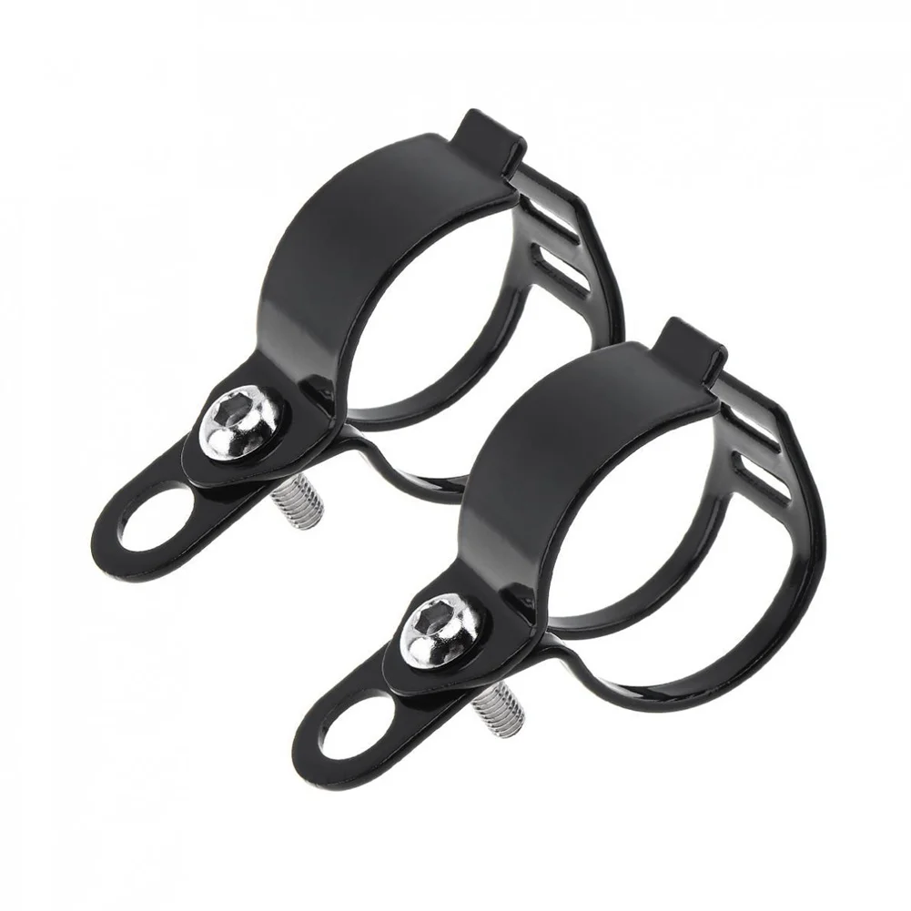2024 Hot Sale 2pc Motorcycles Turn Signal LED Light Mount Bracket 30-43mm For Motorbike Front Fork Brand New And High Quality
