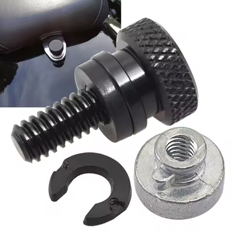 Motorcycle Rear Fender Passenger Seat Bolt Tab Screw Nut For Harley Sportster XL 883 1200 Touring Softail Dyna Moto Accessories