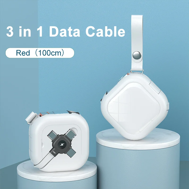 3 في 1 كابل شحن سريع كابل بيانات لمايكرو نوع C كابل شاحن USB سلك لهواوي ممن لهم فيفو شاومي سامسونج كابل بيانات #1