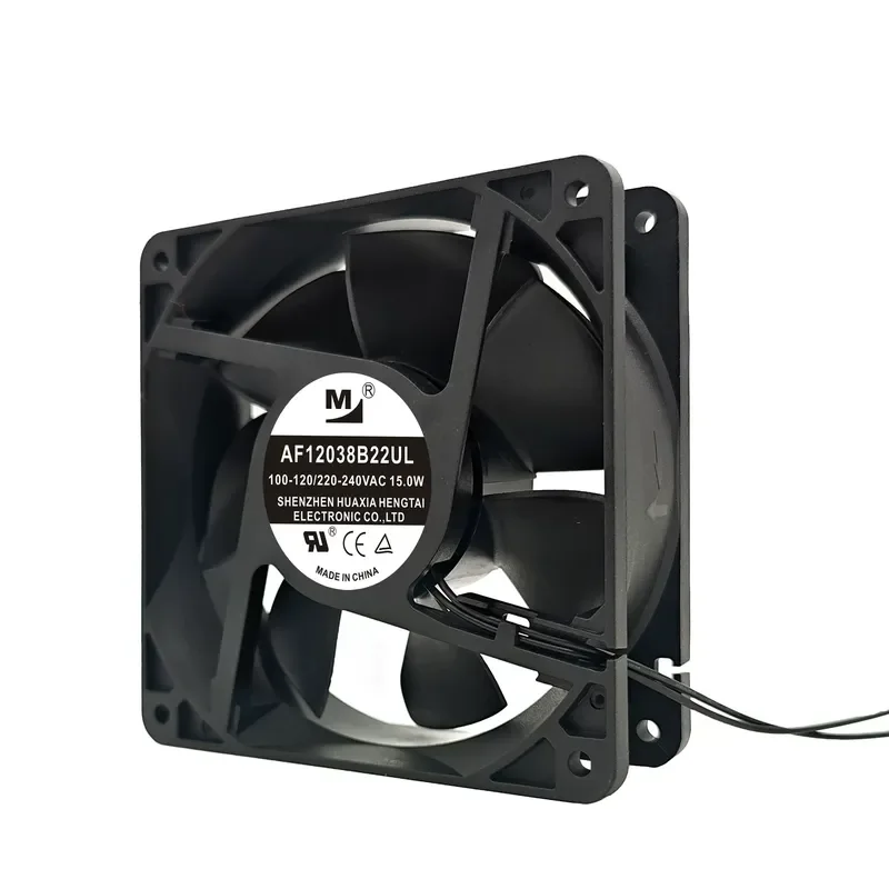 New EC Fan for AF12038B22HR HL UL LD 100 220V Cooling Fan Wide Voltage 12CM