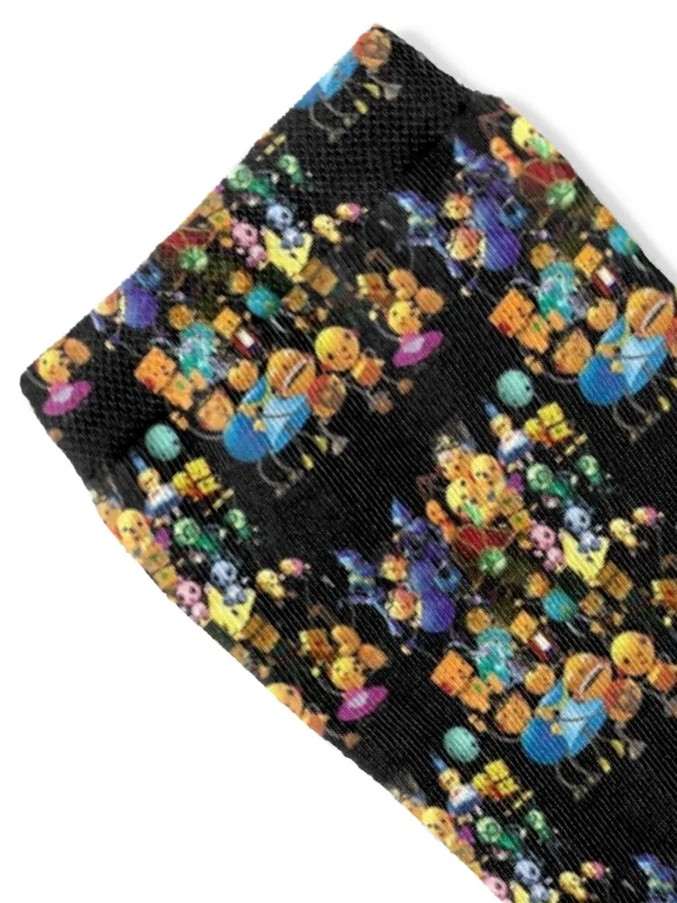 Rolie Polie Olie Group Shot Design Socks bright garter hiphop halloween Socks Men's Women's