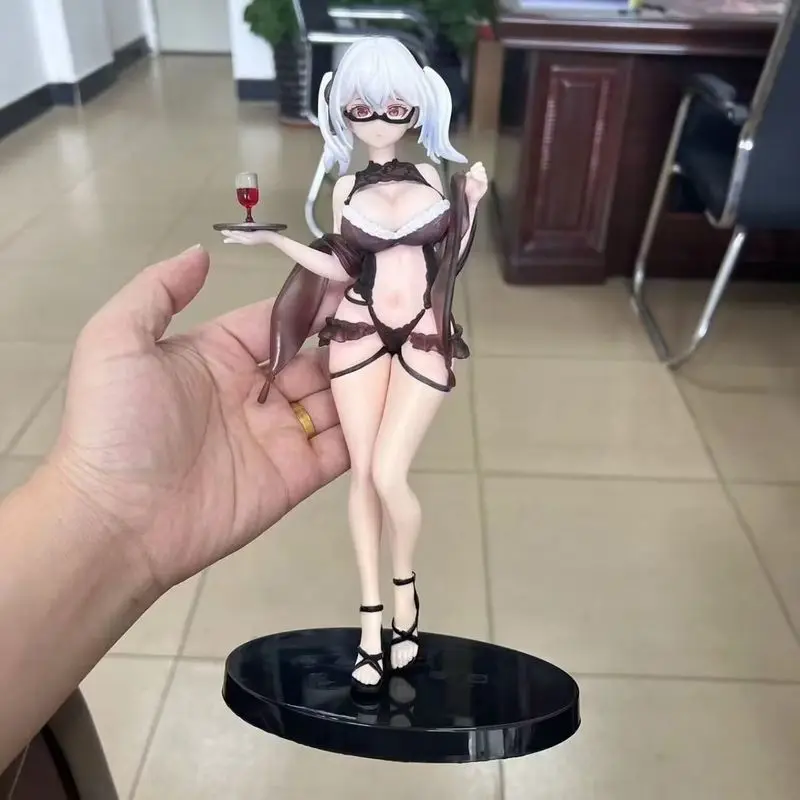 

Новый 28 см Nsfw Animester Shiny Series Wine Официант Девушка Синтия 1/6 ПВХ Фигурка Игрушка Взрослые Коллекция Модель Куклы Подарки
