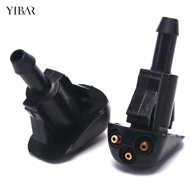 2Pcs Windshield Wiper Washer Spray Nozzle Accent Elantra Sonata Tiburon Kia Optima Amanti Rio Spectra 2004