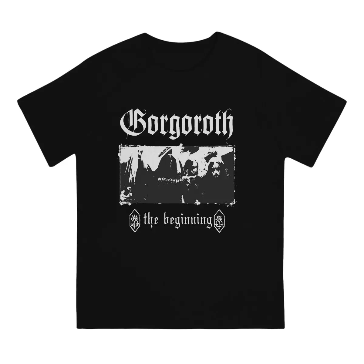 Men T-Shirt The Beginning Novelty Cotton Tee Shirt Short Sleeve Wardruna T Shirt Crew Neck Clothing Original