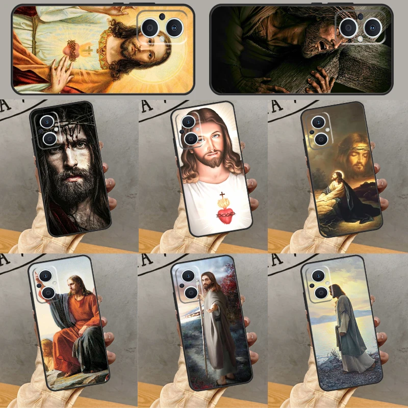 

Divine Mercy Jesus Case For OPPO Reno 13F 12F 11F 8T 7 8 10 11 12 13 Pro OPPO Find X8 X6 Pro X3 X5 Lite Cover