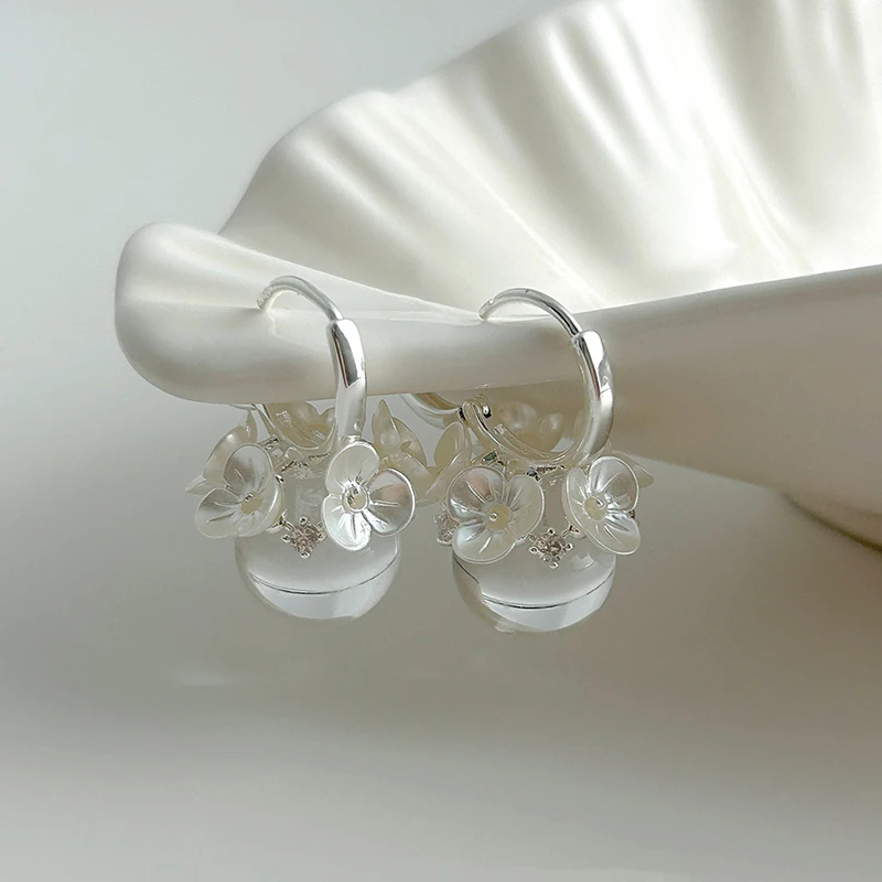 GANPUP Elegante Funkelnde Quadratische Kristall-Ohrhänger für Damen Neue Ohrklemme Modischer Trendschmuck Geschenk für Partys серьги – Detail 9