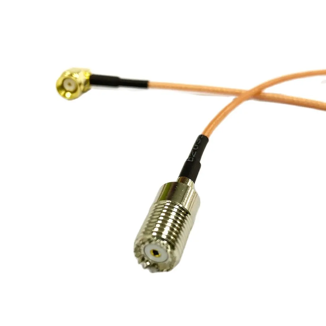 1PC New RP SMA  Male Right Angle 90 Degree Switch MINI UHF Female Pigtail Cable RG316 15CM 6