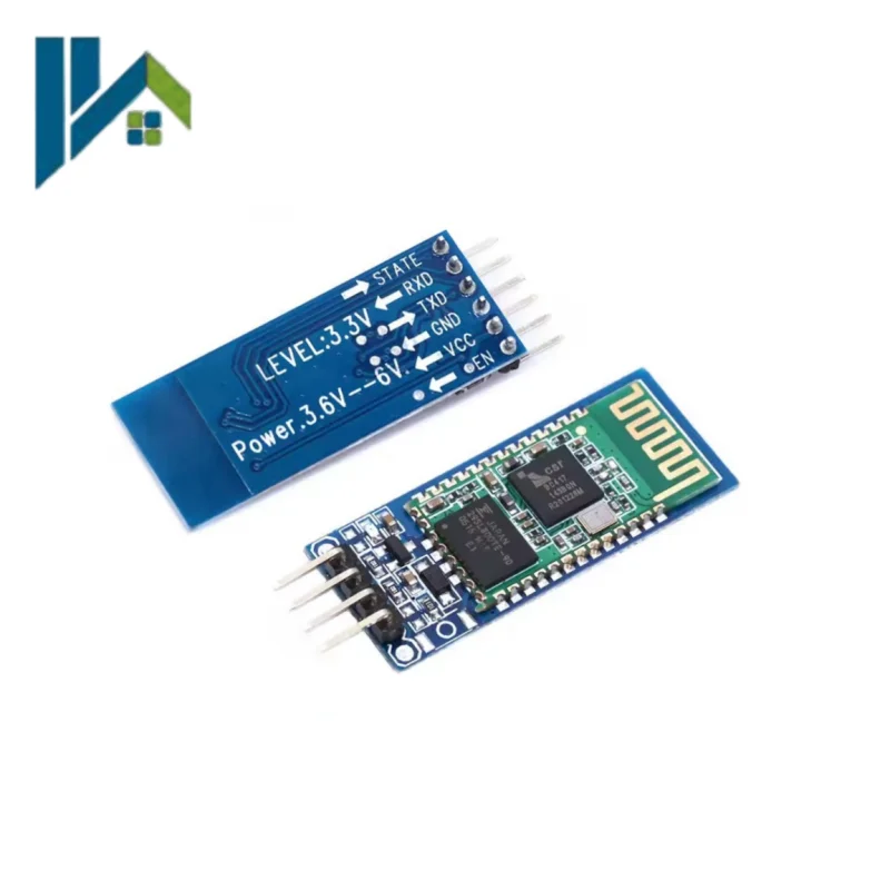 HC‑06 Bluetooth Slave Module Wireless Serial Port Transparent Transmission UART TTL Bluetooth 2.0 Module for Arduino MCU DIY